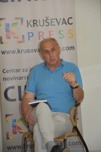 Ninoslav Miljković, glavni i odgovorni urednik Radio Aleksinca FOTO: S. Živković
