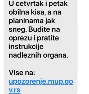 upozorenje